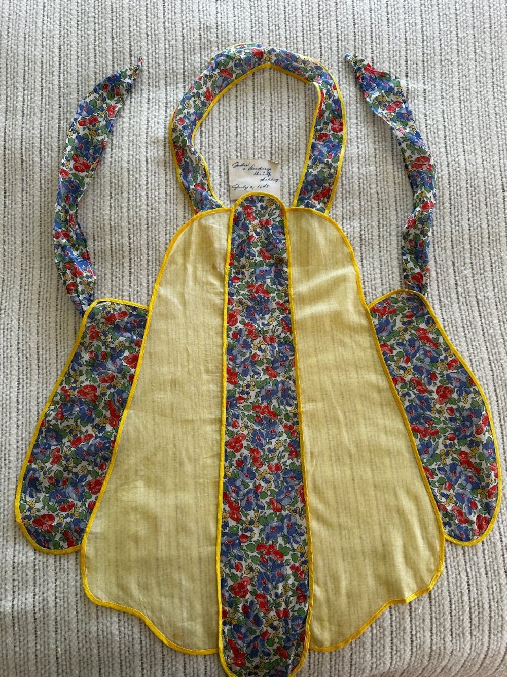 Vintage Floral Apron